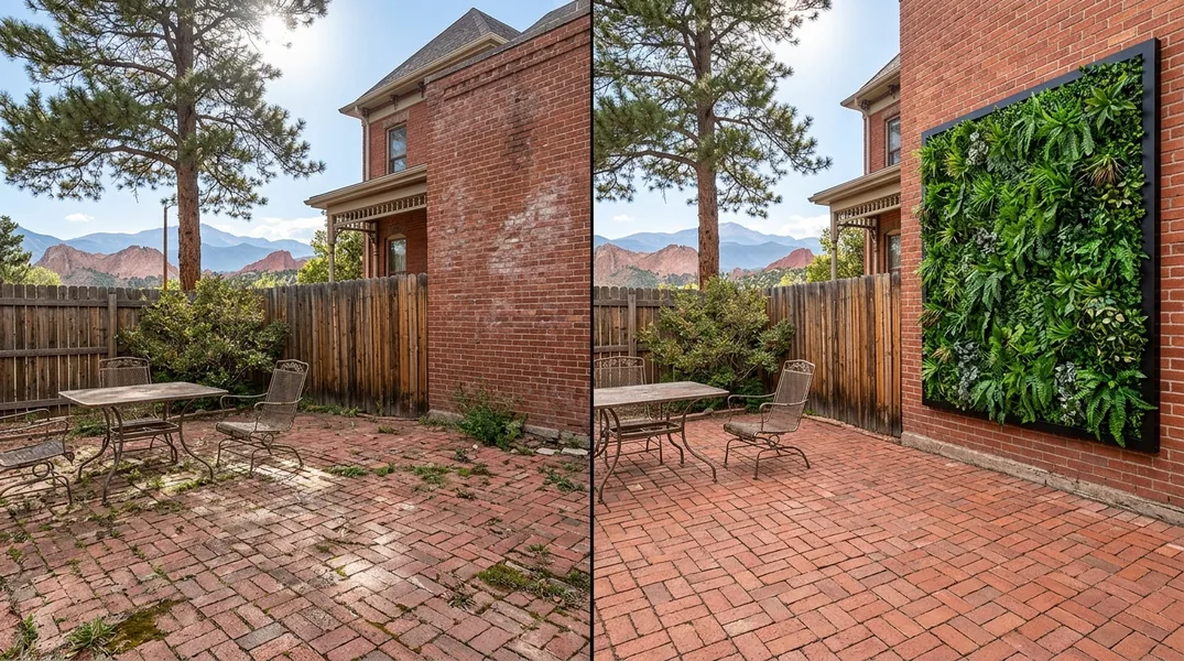 Result artificial grass installation in Colorado Springs - Colorado Springs Turf Installation