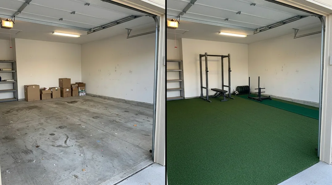 Result artificial grass installation in Colorado Springs - Colorado Springs Turf Installation